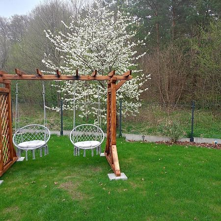 Domek Lipowy Balia-Jacuzzi Sasino Exteriör bild