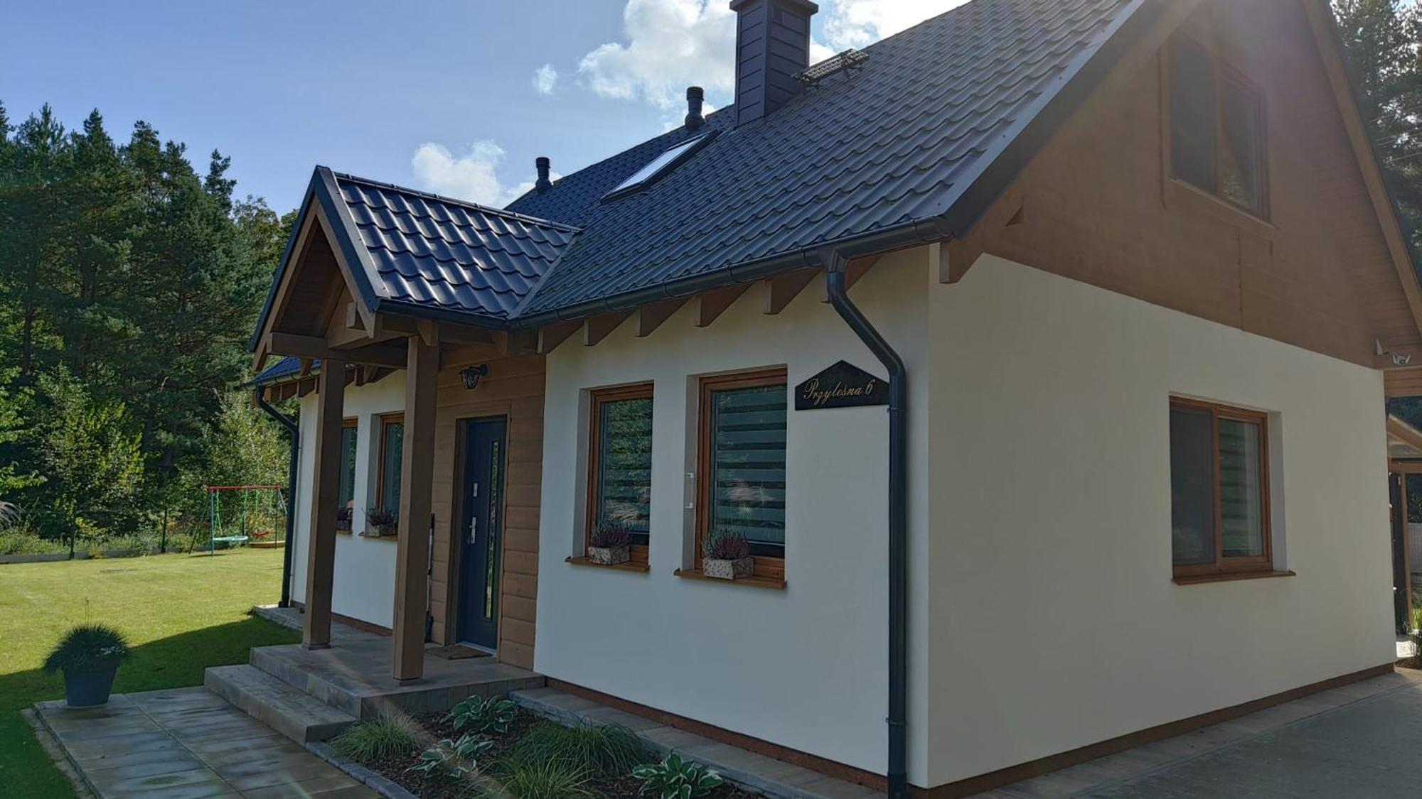 Domek Lipowy Balia-Jacuzzi Sasino Exteriör bild