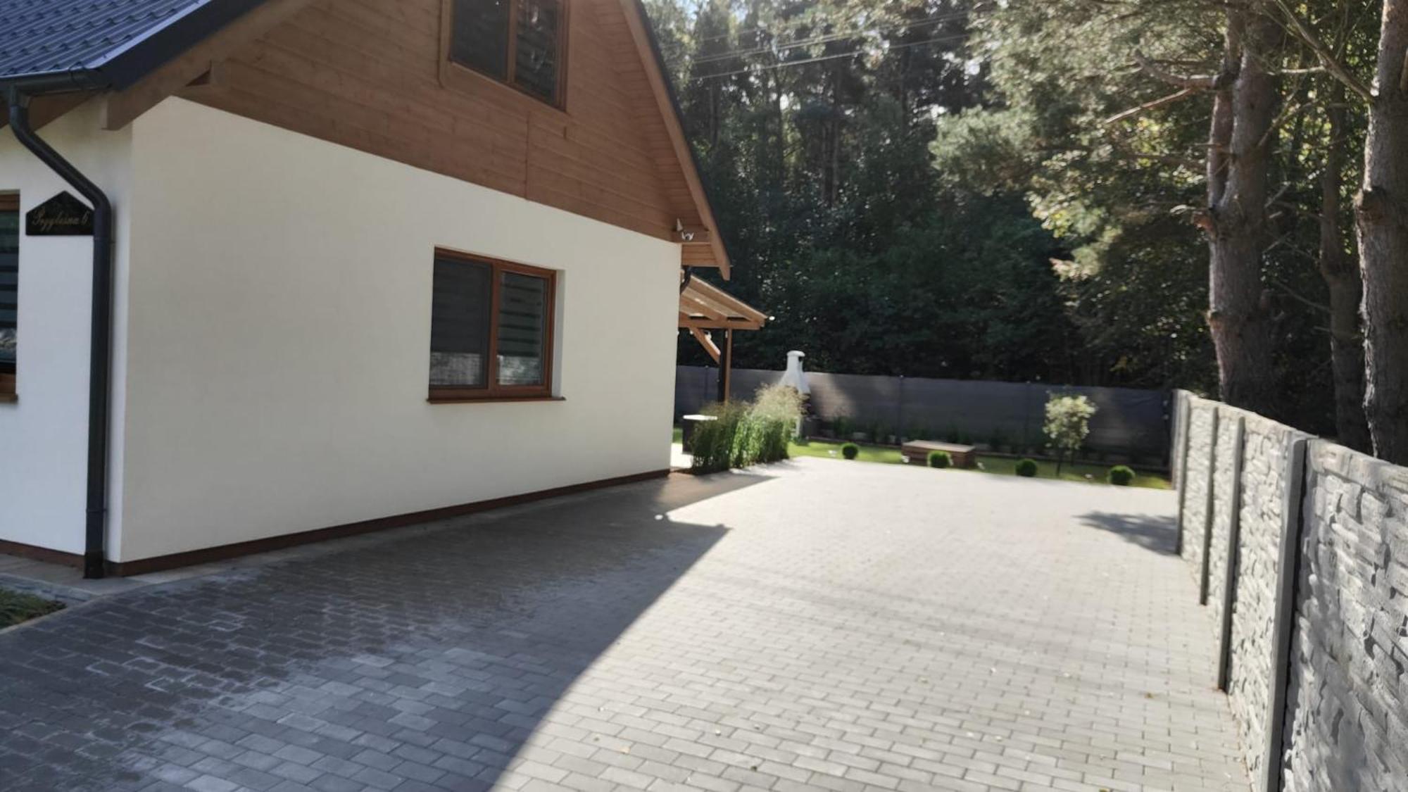 Domek Lipowy Balia-Jacuzzi Sasino Exteriör bild